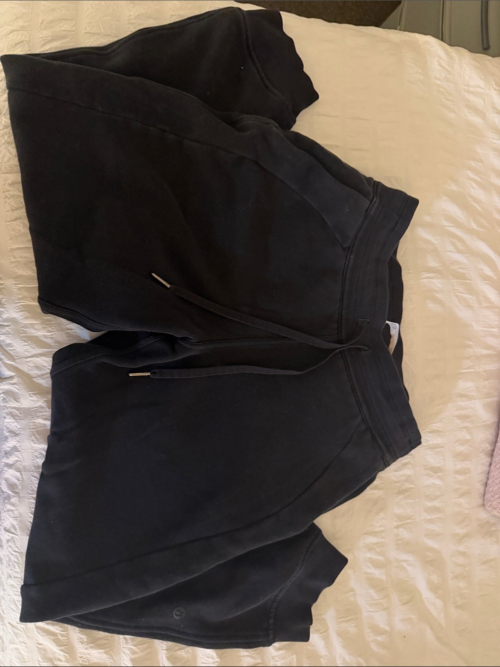 lululemon athletica  Black Drawstring Joggers